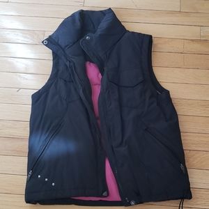 Black/ pink vest